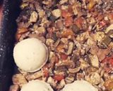 A picture of step 4 of Baked Potato Balls with Chicken.