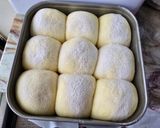 عکس مرحله 6 از دستور بان پنبه‌ای (نان نرم شیری) 🍞🥐