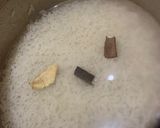 A picture of step 1 of Rice goodness.