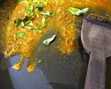 A picture of step 3 of Papad churi.