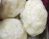 A picture of step 5 of Idli sambr with coconut chutney.