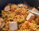 A picture of step 6 of Veg paneer pulav.