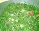 A picture of step 3 of Kigwada (cassava leaves)#Authorsmarathon.
