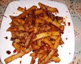 Foto langkah ke 6 dari resep Kentang Goreng Balado.