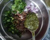 राजधानी बेसन बेक्ड बाउल विद स्प्राउट्स चाट रेसिपी चरण 8 फोटो