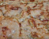 Tökös (cukkinis) 🥒🌶,,gratin,,🥒🌶🧅🧄 recept fázis 8 fotója