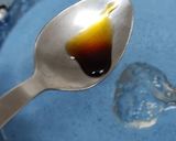 A picture of step 5 of Blue phirni.