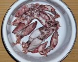 Foto langkah ke 1 dari resep Cumi Asin Kacang Panjang.