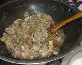 A picture of step 3 of White mutton 😋😋.