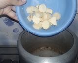 A picture of step 2 of Sweet Potato in jaggery.
