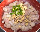 A picture of step 4 of Hyderabadi Paneer Masala.