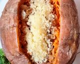 Foto del paso 4 de la receta: Boniato relleno al microondas 🍠