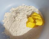 Foto langkah ke 1 dari resep Pie susu teflon simple takaran SDM.