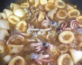 Foto langkah ke 3 dari resep Balado Cumi segar.