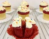 Red Velvet Cupcake with Cream Cheese Frosting langkah memasak 8 foto
