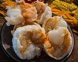 A picture of step 4 of Spicy-sweet corns salad with prawn or Tam Khaw Phod.