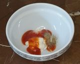 A picture of step 2 of Burger sauce.