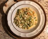 A picture of step 6 of Calabacitas con Queso.