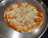 A picture of step 2 of Vegetable Pizza On Tawa.