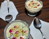 A picture of step 2 of Sabudana Paan Kheer.