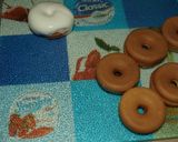 Φωτογραφία βήματος 1 της συνταγής Donuts χιονάνθρωποι