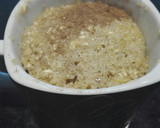 Foto del paso 20 de la receta: Pastelito Mug cake de avena y manzana sin horno y sin harina