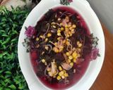 Foto langkah ke 3 dari resep Bayam Merah Bening Campur.
