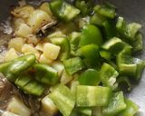 A picture of step 3 of Sabji.