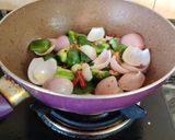 A picture of step 4 of Paneer Manchurian.