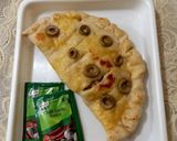 A picture of step 10 of Delicious homemade calzone.