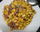 Hình bước làm 3 của món Bắp xào pate