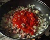 Foto del paso 2 de la receta: Macarrones con carne picada tomate