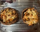 Foto del paso 3 de la receta Champiñones grandes con pavo