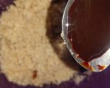 A picture of step 2 of Bread chocolate lollypop.