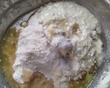 A picture of step 2 of Soft melting balushahi.