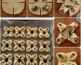 صورة لخطوة 4 من وصفة وردات 🌻 الجبن بعجينة العشر دقائق