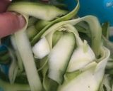 Foto del paso 1 de la receta: Fetuccinis de zucchini
