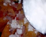 A picture of step 10 of Papri chaat.
