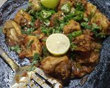 A picture of step 5 of Tawa chicken.