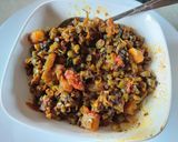 A picture of step 2 of French bean veg recipe / simple and easy / tasty recipe.