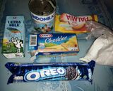 Foto langkah ke 1 dari resep Oreo chees cake enak dan sederhana.