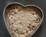 A picture of step 4 of Heart Chocolate Pancake With Chocolate Sauce.