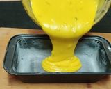 A picture of step 4 of Orange strawberry squash flan.