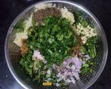 A picture of step 2 of Stuffed Aloo Palak Paratha (Punjabi Style).