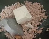 Foto langkah ke 3 dari resep Masakan daging babi giling mix tofu.