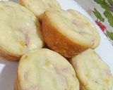 Foto del paso 3 de la receta: Pancakemuffins salados de jamón, maíz y queso ricotta