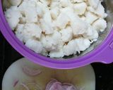 A picture of step 1 of Masala Idli.