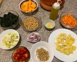 A picture of step 1 of Country-Style Soup.