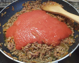 Foto del paso 6 de la receta: Moussaka de berenjenas con ternera y puré de papas