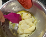A picture of step 2 of Soft Chocolate Cookies with Mochi filling.